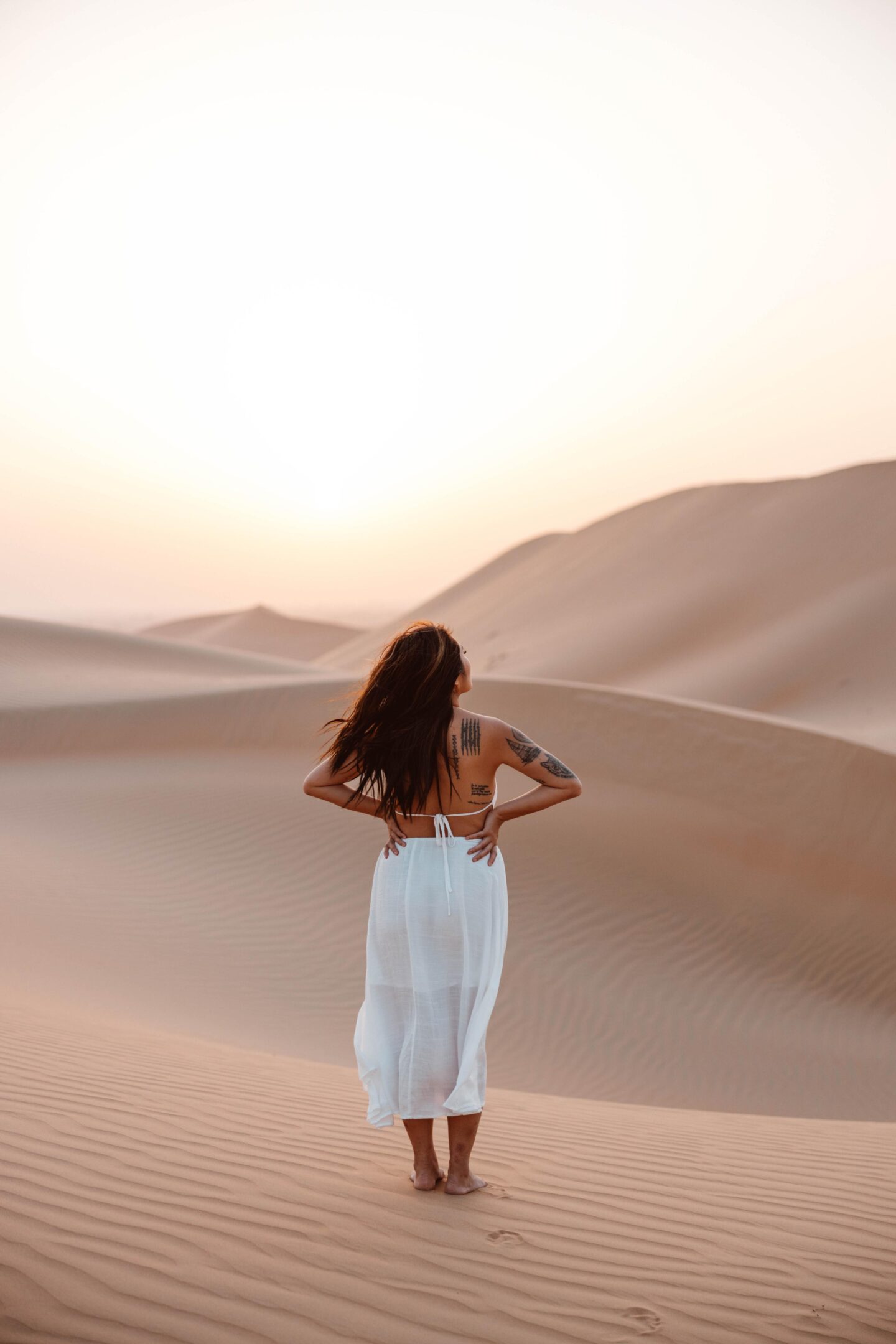 Sand Dunes in Abu Dhabi